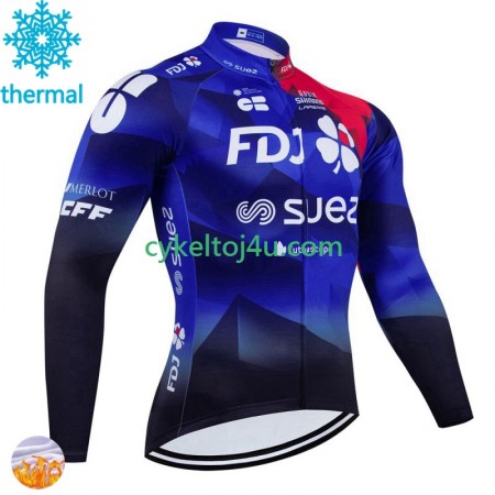 Fdj Suez Cykeltrøje Viter Thermal Fleece 2024